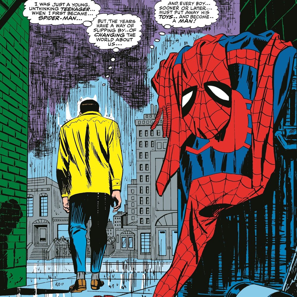 Spider-Man No More — Chuck Jones Gallery Holiday Catalog 2021